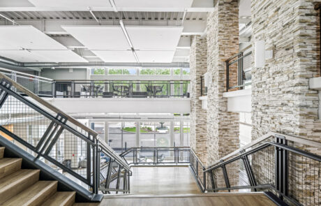 Staircase of the Allegheny Center Alliance Church